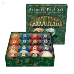 Aramith Camouflage Pool-Billard-Kugeln, 57,2 Mm