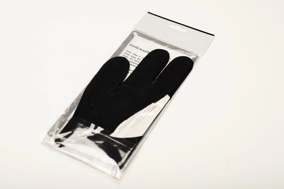 Billard-Handschuh Laperti, Schwarz, Verschiedene Größen – Bild 4