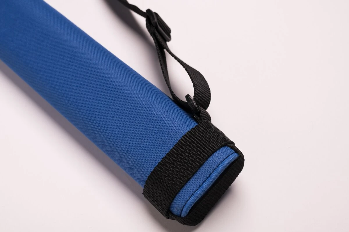 Cuel Billard-Köcher Sport Blau 1/1 Für Pool-Billard-Queues, Mit Schultergurt Und Seitentasche Für Billardzubehör … – Bild 5