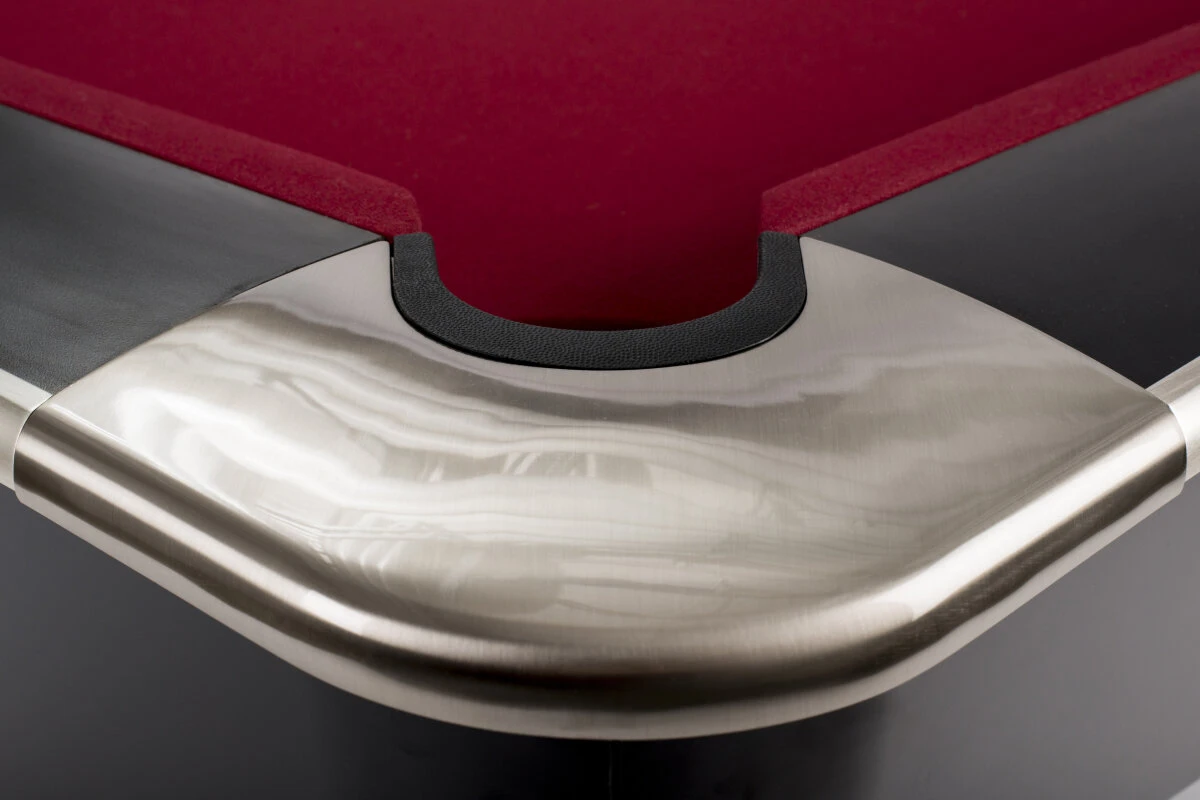 Cuel Pro II Turnier-Billardtisch, 8-Fuß, Matt-schwarz – Bild 6