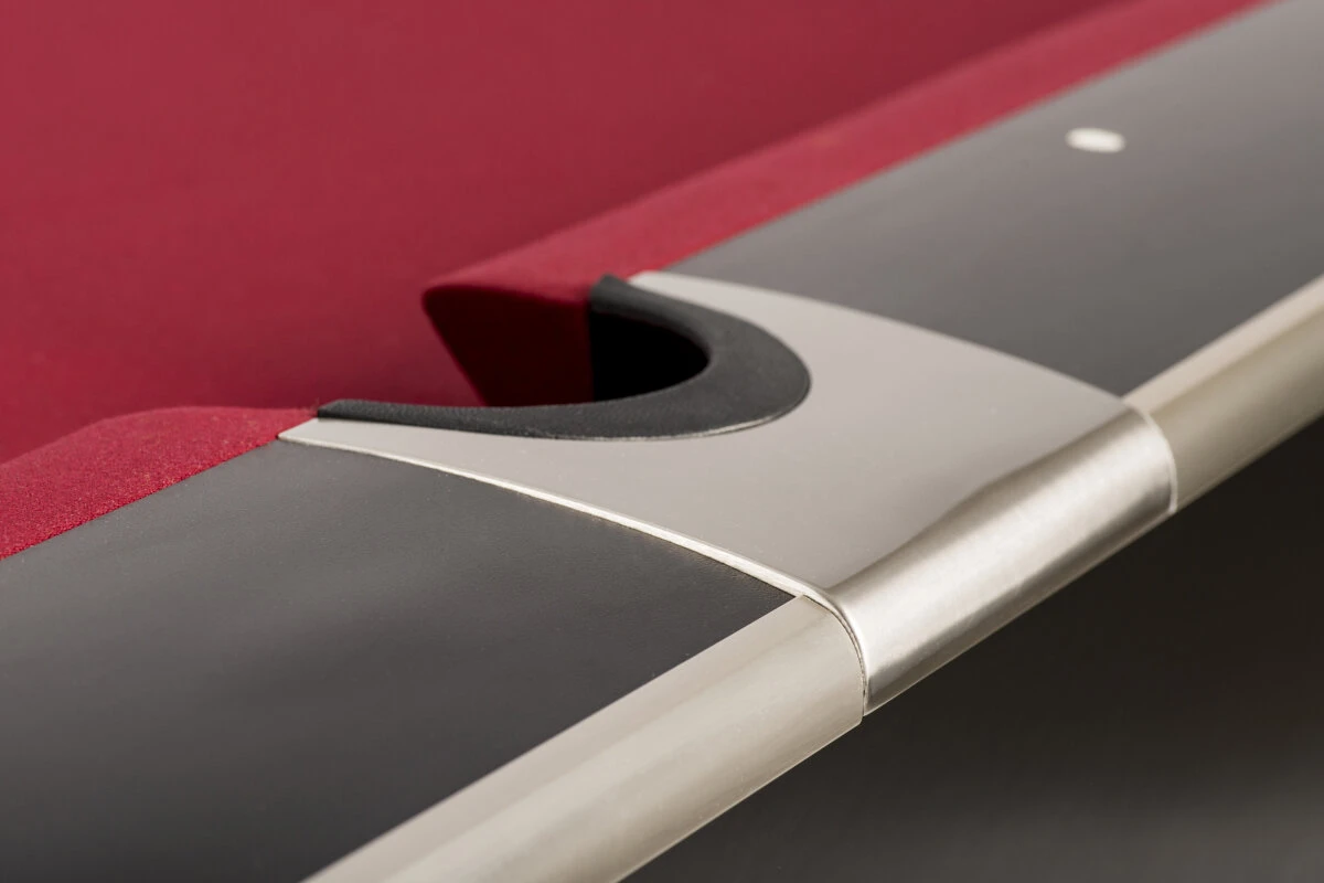 Cuel Pro II Turnier-Billardtisch, 8-Fuß, Matt-schwarz – Bild 9