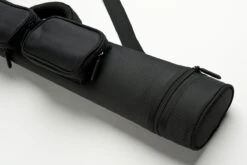 Cuel Billard-Köcher Sport Schwarz 2/2 Für Pool-Billard-Queues, Mit Schultergurt, Tragegriff Und Zwei Seitentaschen Für Billardzubehör