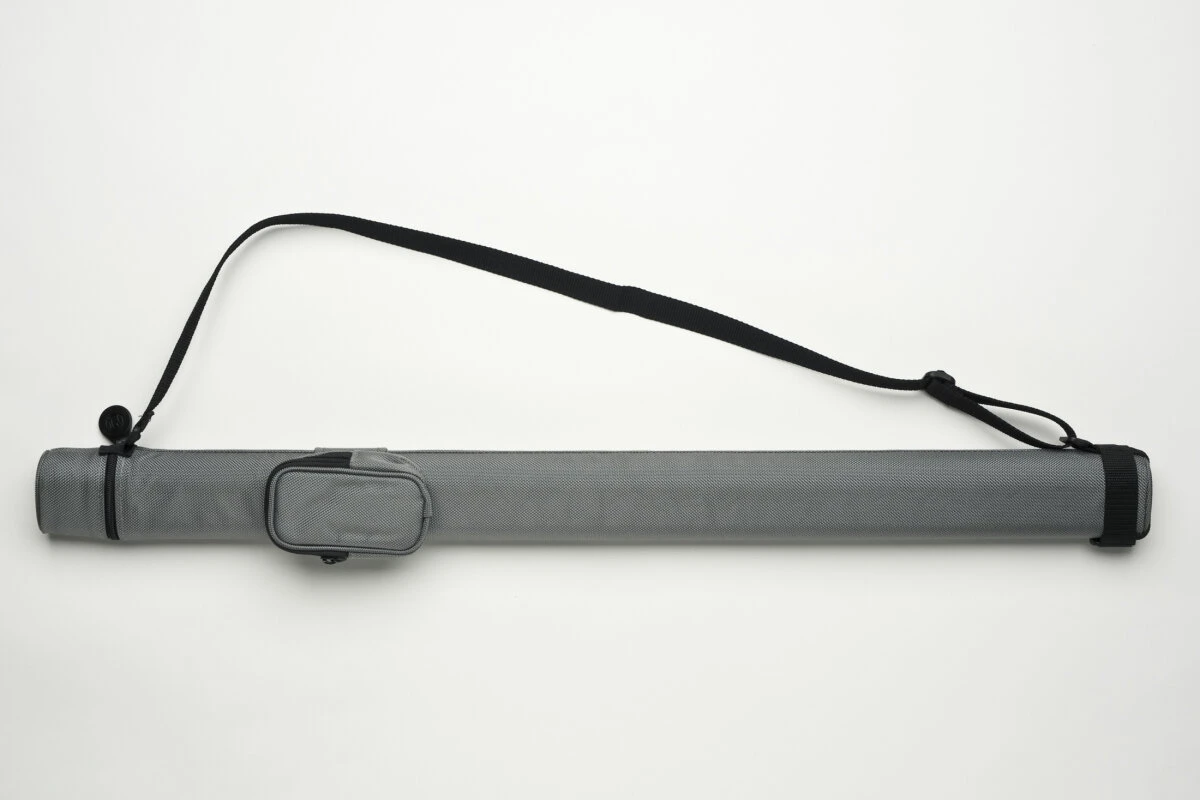 Cuel Billard-Köcher Sport Silber 1/1 Für Pool-Billard-Queues, Mit Schultergurt Und Seitentasche Für Billardzubehör … – Bild 2