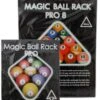 Magic Ball Rack PRO Schwarz 3er-Set Für 8-Ball, 9-Ball Und 10-Ball