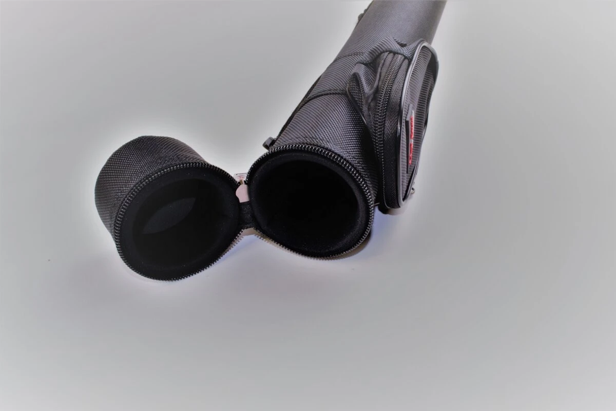 MIT Billard-Köcher Schwarz Rund 1/1 Für Pool-Billard-Queues Mit Schultergurt Und Seitentasche – Bild 2