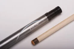 MIT MJ1-001 „Fatal Leap“ Jump-Queue, 2-teilig, Silbergrau, G10-Spitze, Gewindeschoner