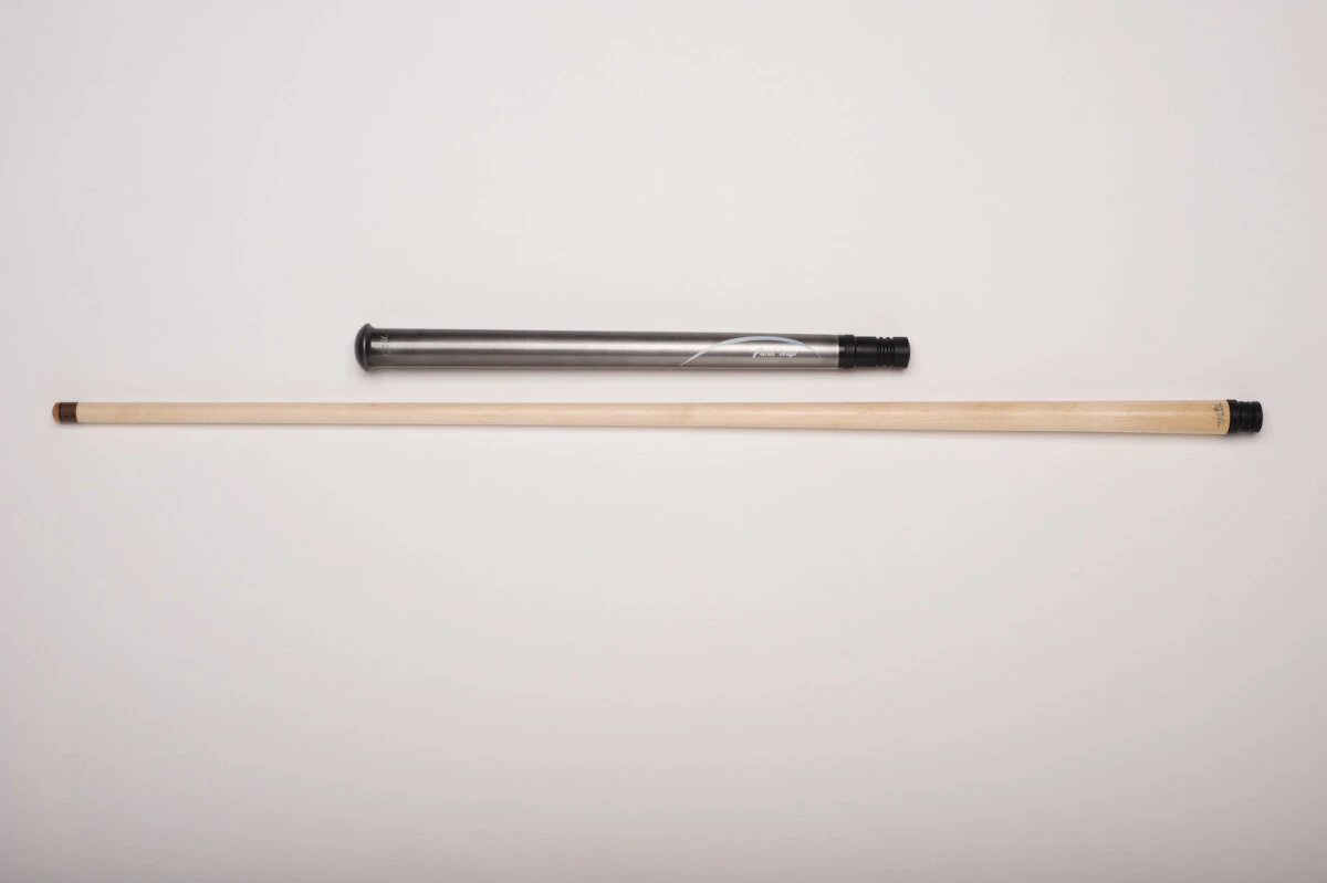 MIT MJ1-001 „Fatal Leap“ Jump-Queue, 2-teilig, Silbergrau, G10-Spitze, Gewindeschoner – Bild 3