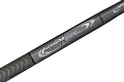 Players Pure-X HXT-P5 Break-Jump-Queue In Anthrazit Mit Multizone-Sportgriffband, XLG Tip Und Carbon Fiber Impact System