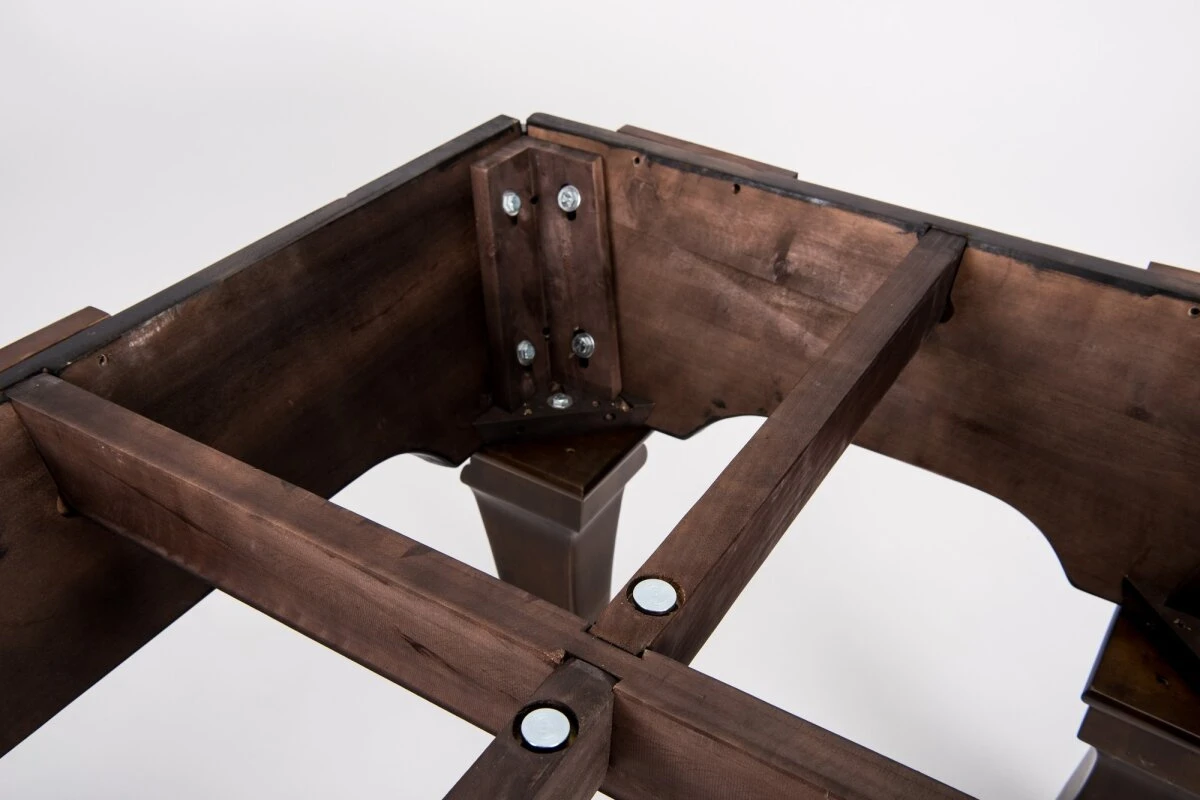 Pool-Billardtisch Charles, 7-Fuß, Braun – Bild 11