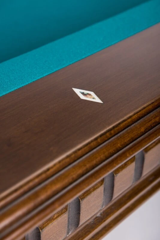 Pool-Billardtisch Charles, 7-Fuß, Braun – Bild 4