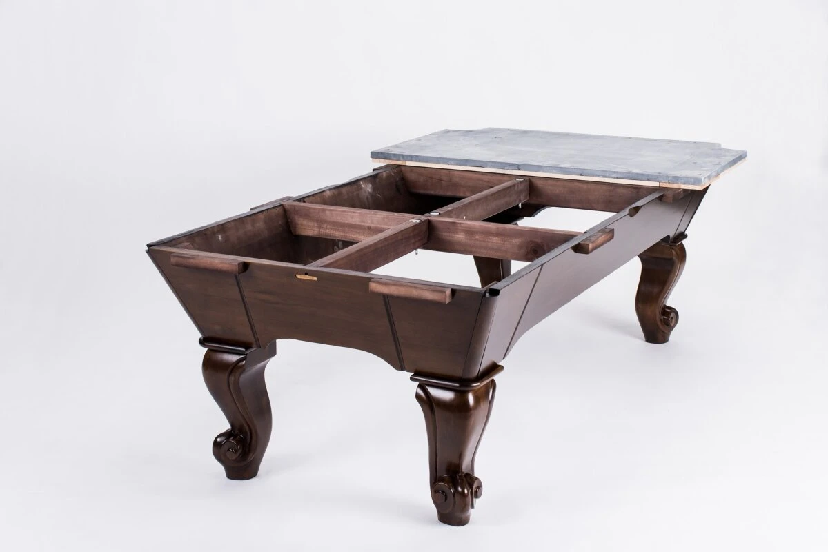 Pool-Billardtisch Charles, 7-Fuß, Braun – Bild 9