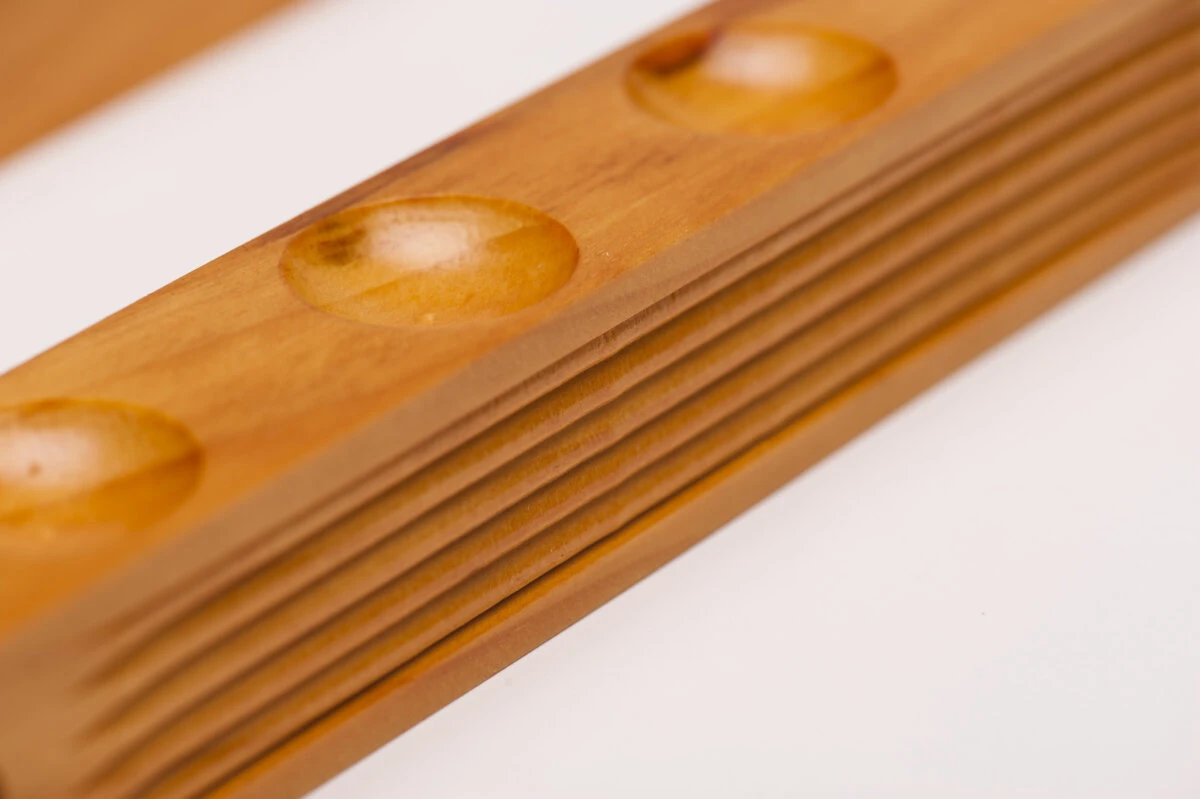 Wandhalterung Für Vier Queues, Holz, Braun – Bild 3