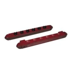 Wandhalterung Für Sechs Queues, Holz, Mahagoni