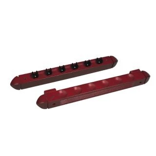 Wandhalterung Für Sechs Queues, Holz, Mahagoni