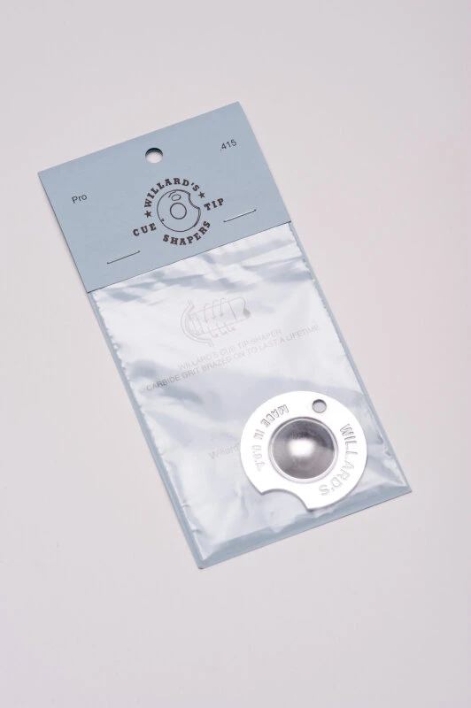 Willard's Cue Tip Shaper, Lederformer, Für Pool-Billard – Bild 3